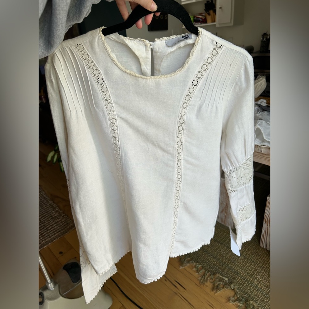 Anine Bing Victorian Lace Top
